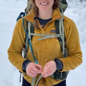 Patagonia Mustard Re-Tool Snap T Pullover